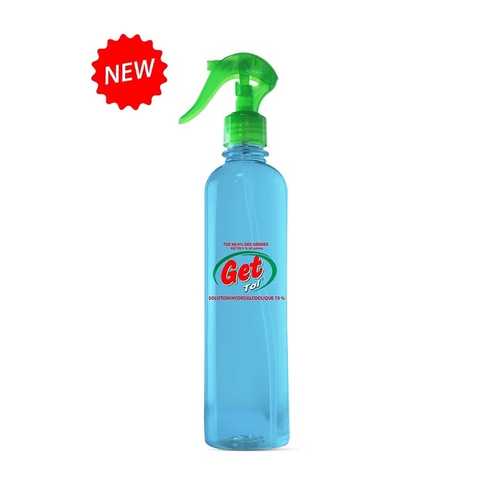 70% hydroalcoholic solution, Blue 450ml